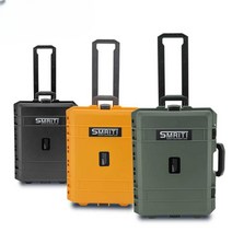 캐리어 카메라 케이스 풀메탈 장비 대형 하드 가방, 상세 페이지 참고, 아미 그린 + 스펀지