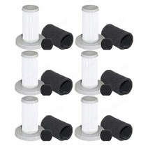 디어마 DX700/700S 필터 휴대용 진공 청소기 하이파 스폰지 슬리브 면 액세서리, 6pcs