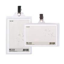 하나제이 150 집게 명찰 1입 세로형, 50개