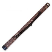 플룻 색소폰 클라리넷 가방 케이스 전문 대나무 피리 가로 보관 나무 샤오 플루트, 70cm