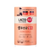종근당건강 락토핏 생유산균 맘스, 120g, 6통