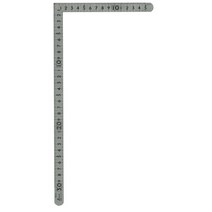 신와 스텐 사시가네 직각자 15cmx30cm DIY용 S-12325, 단품