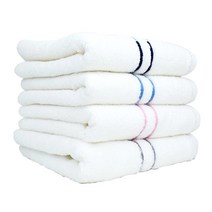 대지타올 더화이트 코마사 40수 200g 호텔식수건, 12개, 핑크