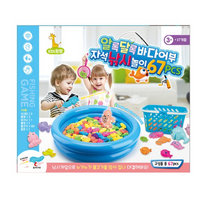 키즈팡팡 알록달록 바다어부 자석 낚시놀이 67p, 혼합색상, 8개