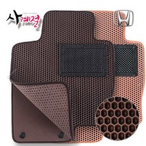 사계절 혼다 벌집매트 고급소재 순정형 CR-V 어코드 HR-V 파일럿 오딧세이 터보 쿠페 하이브리드 유로 si 8세대 9세대 10세대 CRV HRV, 1+2열, 블랙