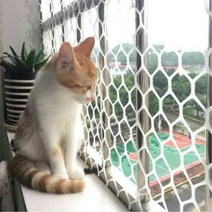 정원 울타리 안전망 사육 그물 발코니 난간 계단 떨어짐 방지 보호 고양이 애완동물 치킨 플라스틱 메쉬, 06 0.5mx6m_07 Green 0.8cm MESH