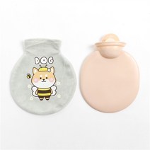 (주)트리 인천가정지사 애니멀 원형 보온 물주머니(240ml) (강아지) (7991584), 기본
