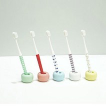 [메이앤홈] 세라믹 도자기 칫솔꽂이, 민트, 1개