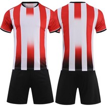 족구유니폼세트 족구복 축구단체복 어린이 성인 축구 유니폼 소년 소녀 남자 의류 세트 Survetement 키트 Futebol 훈련 저지 정장, [03] Kids Size 28, [01] Red