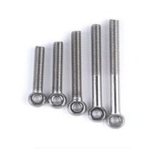 5pcs m5 m6 m8 스테인레스 스틸 메트릭 스레드 윙 힌지 나사 아이 볼트 스터드 관절 앵커 볼트 fastner pvc 앵커, m6 5개, 70mm