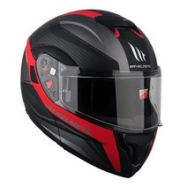 MT ATOM SV TARMAC MATT BLACK/RED, S