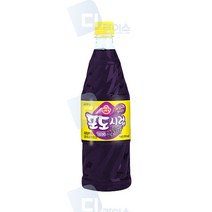 오뚜기 포도향시럽 1kg 1병 슬러시원액, 1