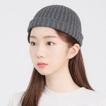 라핑 레옹 페이퍼 남녀공용 숏비니 와치캡
