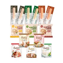 수비드림 닭가슴살 소시지 스테이크 운동 식단 홈트 헬스닭가슴살 110g x 10팩, 수비드림 닭가슴살(어니언크림10팩)