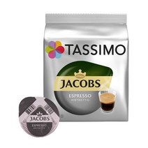 Tassimo Jacobs Espresso Ristretto 타시모 야콥스 에스프레소 리스트레토 캡슐 16개입 4팩
