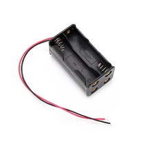 AA 건전지 홀더 4구 2X2 양면형 배터리 케이스 DIY, BT121. AA건전지 양면 홀더 2X2 4구