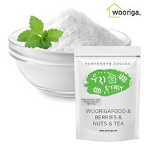 우리가스토리 에리스리톨 위드 스테비아 500g 1봉 미국산 설탕 분말 가루 파우더 조미료, 단일옵션