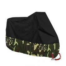 오토바이커버 방수 바이크 바디커버 야외 UV 오토바이 커버 M L XL 3XL 4XL 모터 케이스 히토트윈 야마하 로얄 스타 1300, 3XL+Army