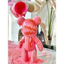 DND마켓 푸어링 베어브릭 키링 인테리어 DIY 아트 (주)존글로벌, 베이직 라인, 50cm