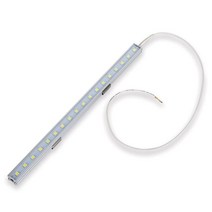 넓은 전압 범위 쿨 화이트 DC 12 볼트 ~ 24 볼트 조명 LED 11.8 인치 LED 조명 바 알루미늄 견고한 선형 램프 스트립 오프 그리드 딥 사이클 배터리 조경 태양광열, Warm White