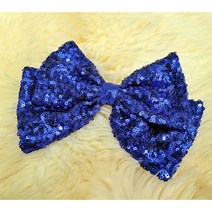 홍클라쓰 영탁 왕리본 굿즈 스팽클 머리핀, 신사각12cm