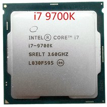I7-8700K 인텔 코어 i79700K i7 8 최대 3.6GHz 300 시리즈 95W 데스크탑 프로세서, 한개옵션0