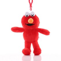 웃는엘모인형 엘모 굿즈 Elmo 세서미 스트리트 애착인형 15cm 쿠키 에린 버트 빅버드 인형 소프트 봉제
