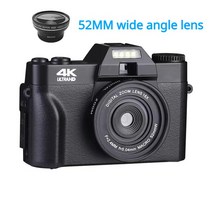 전문 디지털 카메라 캠코더 와이파이 웹캠 광각 16, 10.Wide angel lens  with 128GB