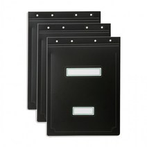 문화산업/PP 흑표지 A4 상철/F4498-71 20개 세트, 흑색