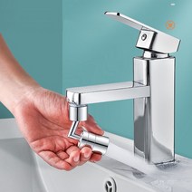 720도 워터탭(테프론테이프 ) 수도꼭지 세면 양치 수전 세면대 토수구 세면대용품 수전 아기비데, 단품, 워터탭 1개(테프론테이프 1개 포함)