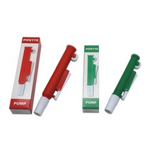 피펫펌프(슬라이드식), 25ml Red