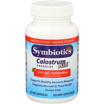 심바이오틱스 초유 콜로스트럼 플러스 945mg 120캡슐 약 2개월분, 120정, 1개