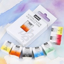 과슈 물감 젤리과슈 pebeo 수채화 aquarelle 파인 솔리드 수채화 단일 28 색, 열하나