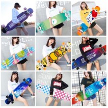 JS-BOD064 롱보드 42인치 초보 입문용 댄싱 스케이트보드, 07