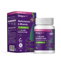 스테이웰 멀티비타민&미네랄 아이케어 60g 강아지 고양이 영양제, 단품