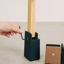 곽씨네슈퍼 가구 높이조절발 의자 테이블 책상 식탁 침대 다리 높이기 연장, 옵션F (크림베이지 일자 10cm), 낱개 1개입