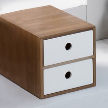 키모 일반형 2칸 미니서랍함 서랍장, HX-72061