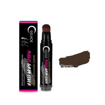 헤어초크 새치커버 20ml 일회용 헤어 염색 펜 고채도 빠른 DIY 컬러 세척 가능 터치 업 초크 살롱 스타일링, [03] Brown