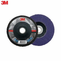 정품 3M 그라인딩 피니싱 휠페파 그라인더디스크 바닥연마 연마, 80방