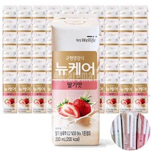 뉴케어 딸기맛 200mlx60팩 일반 환자 노인 건강식 영양식