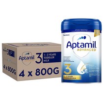 Aptamil Advanced 3 Toddler Baby Milk Powder 앱타밀 어드밴스드 1세 베이비 밀크 분유 800g 4개