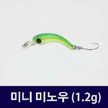 용인낚시쇼핑몰 송어용 미니 미노우 (1.2g)플로팅, 2