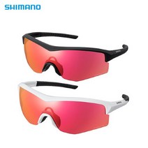 [기타] 시마노 2022 전천후 사이클링 고글 스파크 RD, 색상:메탈릭화이트