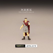 중세 미니어처 고대 로마 황제 시저 교황 선교사 검투사 로마 군인 레이디 모델 인형 장식, 01 02