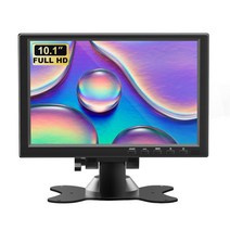 10.1 인치 pc 모니터 1920*1200 게임 HDMI VGA 터치 컴퓨터 PS3/PS4 XBOX360 라즈베리 파이 CCTV BNC USB, 01 10.1-1366X768