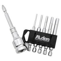 알덴 육각 임팩 비트 렌치 세트 7PCS 75mm AL2560-1, 단품, 단품