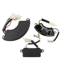 레귤레이터 에어 수분분리기 AVR 자동 전압 조정기 정류기 2-3kw 220v 10cm 중국 가솔린 발전기용 1 개101494, Aluminum
