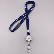 보잉사원증 명찰 케이스 네임택 목줄 목걸이 ID카드 아이디카드 스트랩 랜야드 릴홀더 항공사 굿즈, A