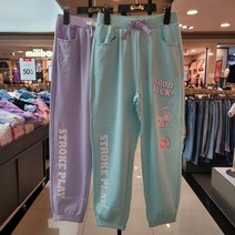 신디키즈 봄 가을필수 아이템!! 심플한 테니스 컨셉으로 테니스 모티브 맨투맨과 코디하면 한 벌이 되는 맘에 쏙 드는~~ 테니스 모티브 조거바지 CITM23201-7954