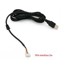 레트로게임기 가정용 오락실 옛날 고전 오락기 TV연결 하나의 4 핀 5p usb 2.0 케이블 아케이드 게임 조이스틱 컨트롤러 쉴드 와이어 하네스 pc 제로 딜레이 인코더 보드, 5핀